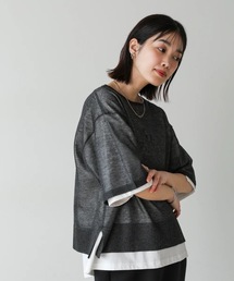 Bou Jeloud | スパーク糸シアープルオーバー(ニット/セーター)