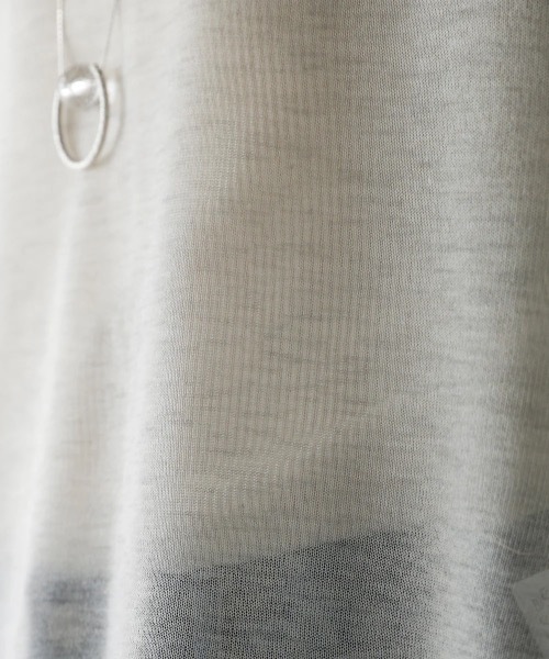 Bou Jeloud（ブージュルード）の「スパーク糸シアープルオーバー（ニット/セーター・レディース・ブラック/グレー/ピンク・FREE）」の19枚目の写真