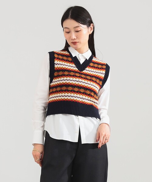 INSCRIRE / フェアアイル ベスト（ベスト）｜INSCRIRE（アンスクリア