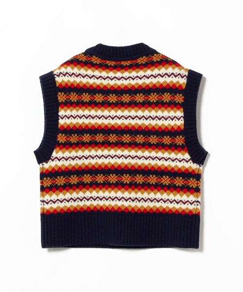 INSCRIRE ベスト INSCRIRE＞デニム コンビ ベスト