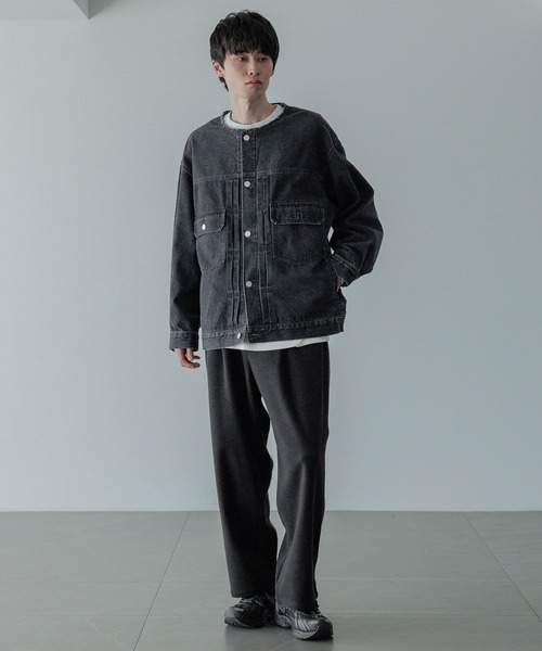 LOWRYS FARM（ローリーズファーム）の「【LFM(U)】ウールライクワイドスラックスパンツ　 494585（その他パンツ・メンズ・ブラウン/その他/ブラック・MEDIUM/LARGE）」の13枚目の写真