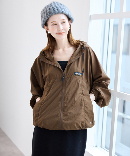 frostline(フロストライン)の「《追加》frostline/フロストライン SLOBE別注 ブルゾン(その他アウター・レディース・ブラック/ブラウン・FREE)」の3枚目の写真
