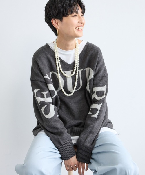 BARNYARDSTORM(バンヤードストーム)の「BARNYARDSTORM / マルチウェイロングパールネックレス(ネックレス・レディース・シルバー・FREE)」の2枚目の写真