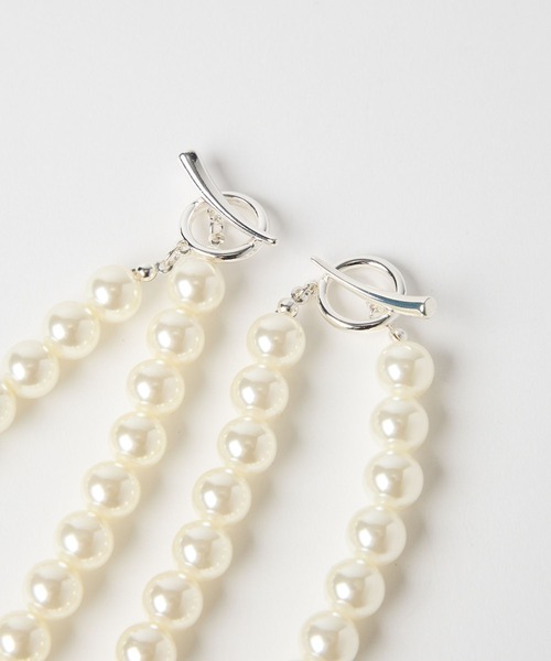 BARNYARDSTORM(バンヤードストーム)の「BARNYARDSTORM / マルチウェイロングパールネックレス(ネックレス・レディース・シルバー・FREE)」の18枚目の写真