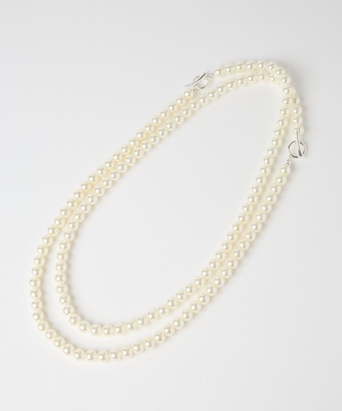 BARNYARDSTORM(バンヤードストーム)の「BARNYARDSTORM / マルチウェイロングパールネックレス(ネックレス・レディース・シルバー・FREE)」の21枚目の写真