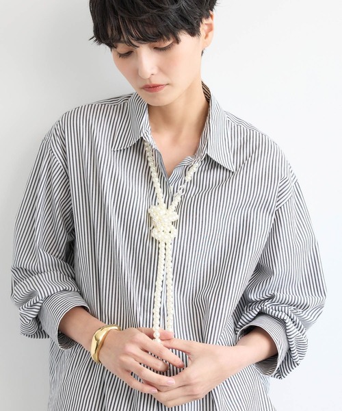 BARNYARDSTORM(バンヤードストーム)の「BARNYARDSTORM / マルチウェイロングパールネックレス(ネックレス・レディース・シルバー・FREE)」の22枚目の写真