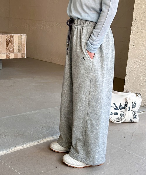 aimoha（アイモハ）の「【aimoha-KIDS-】キッズ 　ワイドスウェットパンツ（スウェットパンツ・キッズ・グレー/ダークグレー/ライトグレー/ブラック・170/160/150/140/130/120/110/100/90）」の17枚目の写真