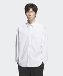 adidas | プレミアム カジュアル 軽量 ニット 長袖シャツ / アディダス adidas(シャツ/ブラウス)