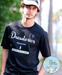 DRESSTERIOR | 【接触冷感/抗菌防臭/消臭】ICE CLEAR COTTON ロゴT(Tシャツ/カットソー)