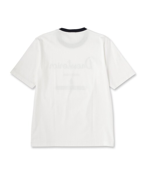 DRESSTERIOR（ドレステリア）の「【接触冷感/抗菌防臭/消臭】ICE CLEAR COTTON ロゴT（Tシャツ/カットソー・メンズ・ダークブラウン/ホワイト/ブラック/ネイビー・90/91/92/94）」の19枚目の写真