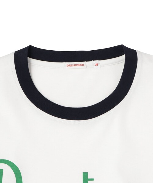 DRESSTERIOR（ドレステリア）の「【接触冷感/抗菌防臭/消臭】ICE CLEAR COTTON ロゴT（Tシャツ/カットソー・メンズ・ダークブラウン/ホワイト/ブラック/ネイビー・90/91/92/94）」の20枚目の写真