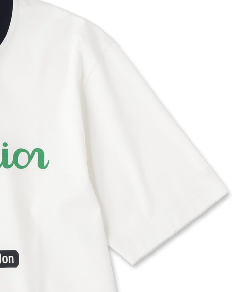 DRESSTERIOR（ドレステリア）の「【接触冷感/抗菌防臭/消臭】ICE CLEAR COTTON ロゴT（Tシャツ/カットソー・メンズ・ダークブラウン/ホワイト/ブラック/ネイビー・90/91/92/94）」の21枚目の写真