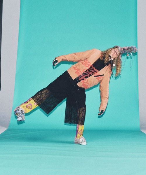 SEVESKIG（セヴシグ）の「SEVESKIG/セブシグ/LACE PANT_PT-SV-NRS-1009（その他パンツ・メンズ・ブラック/ホワイト・SMALL/MEDIUM/LARGE/X-LARGE）」の19枚目の写真