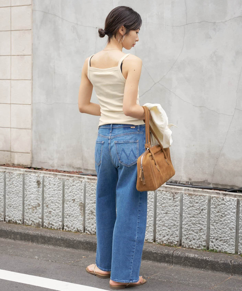 IENA(イエナ)の「FLORE FLORE/フローレフローレ MAY CAMI キャミソール(キャミソール・レディース・バーガンディー/ブラック/ベージュ・FREE)」の16枚目の写真