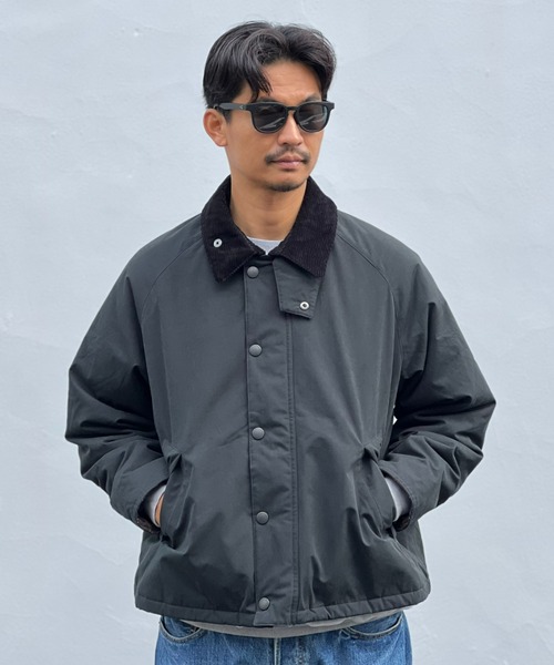 Barbour（バブアー）の「【Barbour】 padded transport jacket（ブルゾン・メンズ・ブラック/オリーブ・38/36/40）」の2枚目の写真