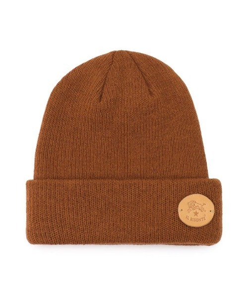 IL BISONTE(イルビゾンテ)の「IL BISONTE / ニットキャップ / 2025 AUTUMN WINTER(ニットキャップ/ビーニー・レディース・グリーン/ブラウン/ホワイト/ピンク/ブラック・FREE)」の3枚目の写真
