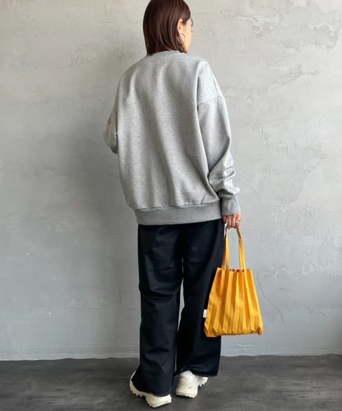 TATRAS/タトラス] 別注 LANIS ワンポイントロゴ クルーネック