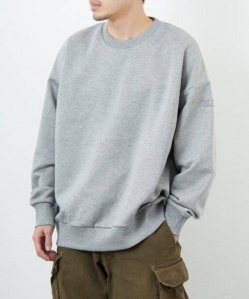 TATRAS/タトラス] 別注 LANIS ワンポイントロゴ クルーネック