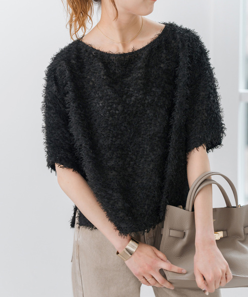 Spick & Span（スピックアンドスパン）の「フェザーTブラウス（シャツ