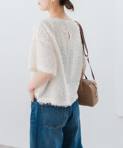 Spick & Span（スピックアンドスパン）の「フェザーTブラウス（シャツ