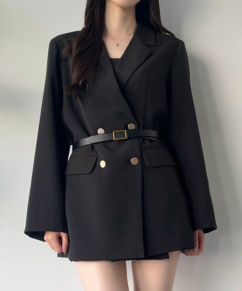 ゴルチェショートジャケット　 肩パッド ゴルチェショートジャケット 肩パッド 肩パッド内蔵シングルジャケット