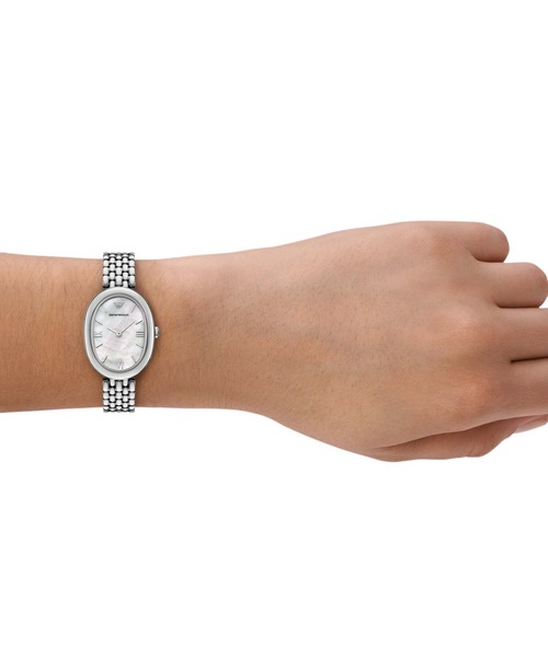 EMPORIO ARMANI(エンポリオアルマーニ)の「エンポリオ・アルマーニ 腕時計 レディース アナログ ステンレス AR11706(アナログ腕時計・レディース・シルバー・FREE)」の5枚目の写真