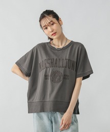 GLOBAL WORK | ピグメントカレッジプルオーバー/581155(Tシャツ/カットソー)