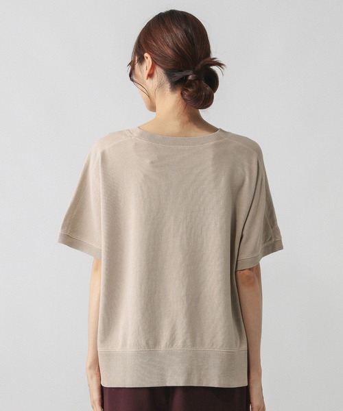 GLOBAL WORK（グローバルワーク）の「ピグメントカレッジプルオーバー/581155（Tシャツ/カットソー・レディース・ピンク/ネイビー/チャコールグレー/グレイッシュベージュ・MEDIUM/LARGE）」の22枚目の写真