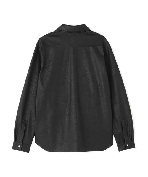 DANKE SCHON（ダンケシェーン）の「DankeSchon/ダンケシェーン/PU LEATHER SHIRTS（シャツ/ブラウス・レディース・ブラック・L/M）」の15枚目の写真