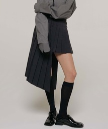 JOSEMOON★プリーツミニスカート JOSEMOON/ジョゼムーン】DOUBLEWAIST PLEATS MINISKIRT/ダブル