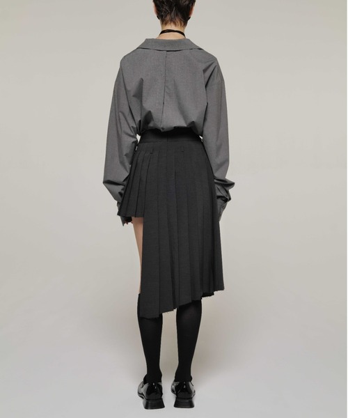 JOSE MOON（ジョゼムーン）の「SCREW PLEATS SKIRT/スクリュープリーツ