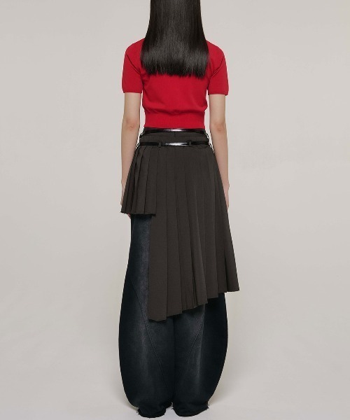 JOSE MOON（ジョゼムーン）の「SCREW PLEATS SKIRT/スクリュープリーツ