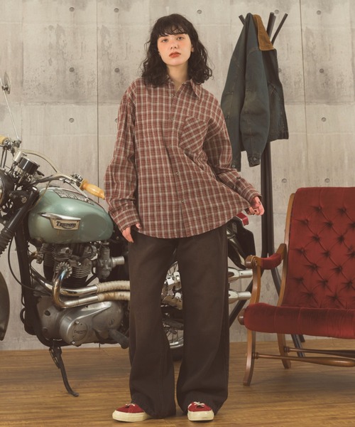 Checked Shirt - チェックシャツ -（シャツ/ブラウス）｜Zooodle