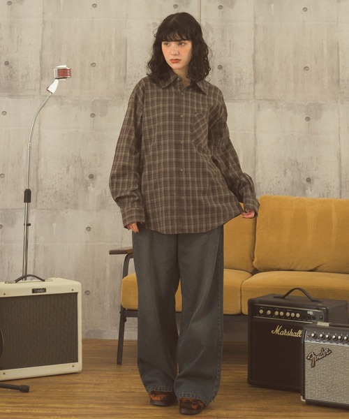 Checked Shirt - チェックシャツ -（シャツ/ブラウス）｜Zooodle