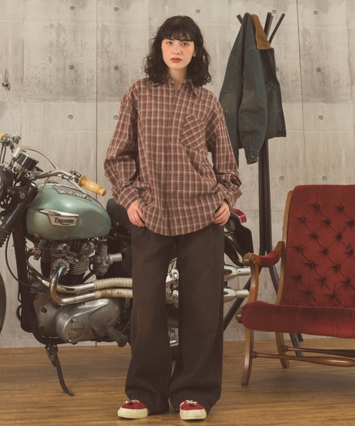 Checked Shirt - チェックシャツ -（シャツ/ブラウス）｜Zooodle