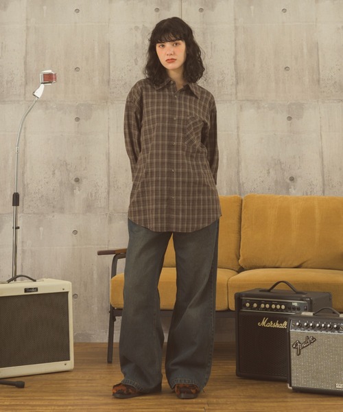 Checked Shirt - チェックシャツ -（シャツ/ブラウス）｜Zooodle