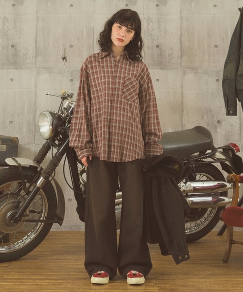 Checked Shirt - チェックシャツ -（シャツ/ブラウス）｜Zooodle