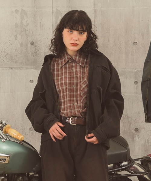 Zooodle（ズードル）の「Checked Shirt - チェックシャツ -（シャツ/ブラウス・メンズ・レッド/ブラウン・LARGE/MEDIUM）」の22枚目の写真