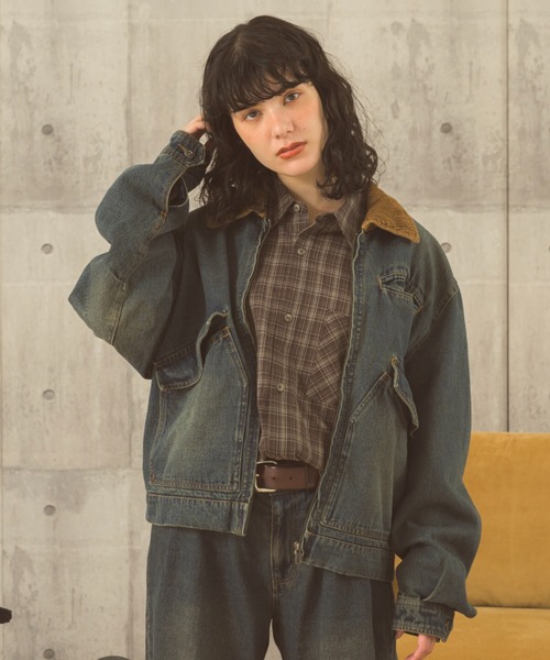Zooodle（ズードル）の「Checked Shirt - チェックシャツ -（シャツ/ブラウス・メンズ・レッド/ブラウン・LARGE/MEDIUM）」の13枚目の写真