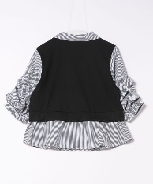 GORGE(ゴージ)の「《フェイクレイヤード×タック袖》レディース テレコドッキングトップス 長袖 春秋冬(Tシャツ/カットソー・レディース・その他4/その他3/オフホワイト/その他5・F)」の18枚目の写真