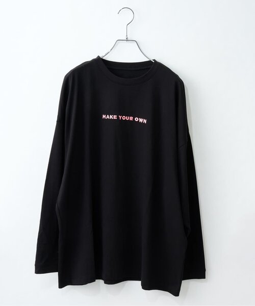 and D. petit main(アンドディープティマイン)の「【Penfield】【DAD】蓄光ロゴBIG長袖Tシャツ(Tシャツ/カットソー・レディース・ブラック/ホワイト/グリーン・F)」の2枚目の写真