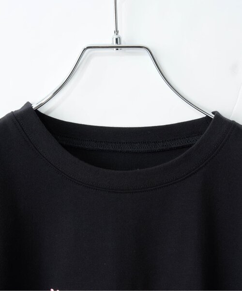 and D. petit main(アンドディープティマイン)の「【Penfield】【DAD】蓄光ロゴBIG長袖Tシャツ(Tシャツ/カットソー・レディース・ブラック/ホワイト/グリーン・F)」の4枚目の写真