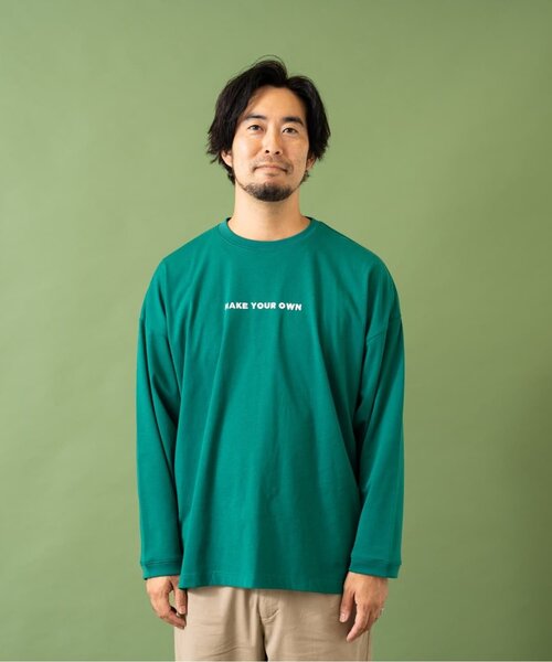 and D. petit main(アンドディープティマイン)の「【Penfield】【DAD】蓄光ロゴBIG長袖Tシャツ(Tシャツ/カットソー・レディース・ブラック/ホワイト/グリーン・F)」の8枚目の写真