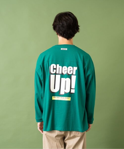 and D. petit main(アンドディープティマイン)の「【Penfield】【DAD】蓄光ロゴBIG長袖Tシャツ(Tシャツ/カットソー・レディース・ブラック/ホワイト/グリーン・F)」の10枚目の写真