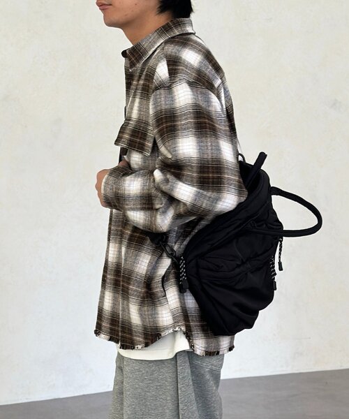 CPCM（シーピーシーエム）の「ヘビーネルフィッシングシャツ（シャツ/ブラウス・レディース・ブラック/レッド/ブラウン/ネイビー・MEDIUM/LARGE）」の8枚目の写真