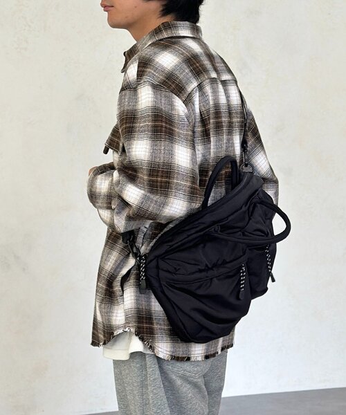 CPCM（シーピーシーエム）の「ヘビーネルフィッシングシャツ（シャツ/ブラウス・レディース・ブラック/レッド/ブラウン/ネイビー・MEDIUM/LARGE）」の9枚目の写真