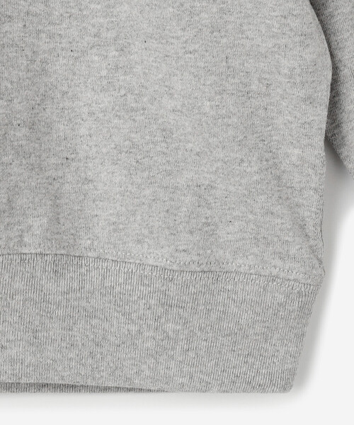 GYMPHLEX(ジムフレックス)の「Gymphlex | キッズ クルーネック 長袖プルオーバー(Tシャツ/カットソー・キッズ・グレー/サックスブルー/アイボリー・125/135/115)」の8枚目の写真