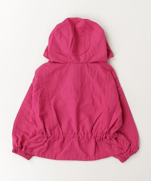 POLO RALPH LAUREN CHILDRENSWEAR（ポロ ラルフ ローレン チルドレンズウェア）の「クォータージップ ペプラム リップストップ ジャケット（ナイロンジャケット・キッズ・ピンク・3/6/4）」の2枚目の写真