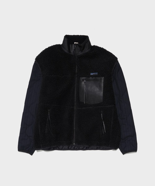 KHOKI（コッキ）の「Washed wool zip up jacket（ブルゾン