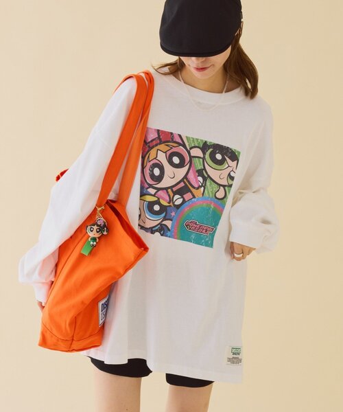 DISCUS(ディスカス)の「【WEB限定】【DISCUS×パワーパフガールズ】BIGロンTEE(Tシャツ/カットソー・レディース・ホワイト/ホワイト系その他/ホワイト系その他2・LARGE/MEDIUM)」の19枚目の写真